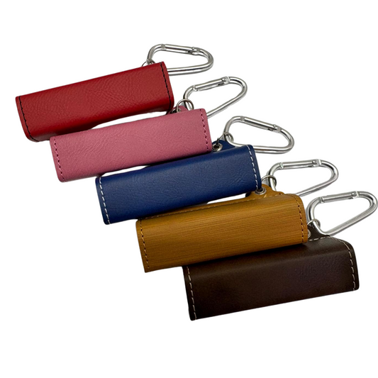 Leatherette 2200 mAh Power Bank with USB Cord