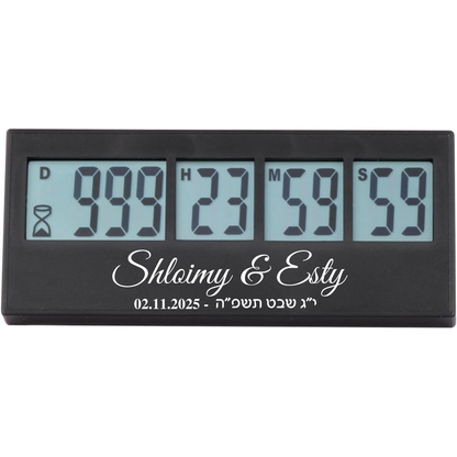 Wedding Countdown Clock