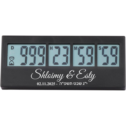 Wedding Countdown Clock