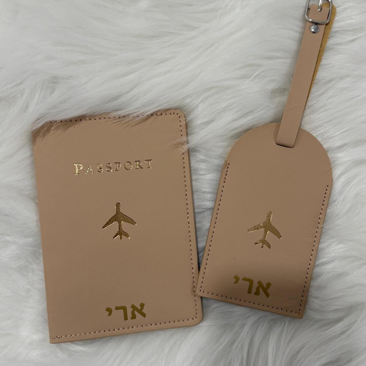 Passport Holder & Luggage Tag Set