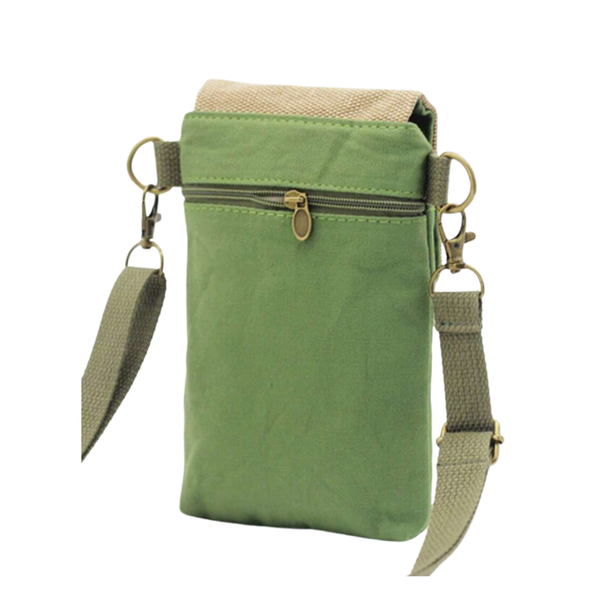 Crossbody Bag Slim Canvas