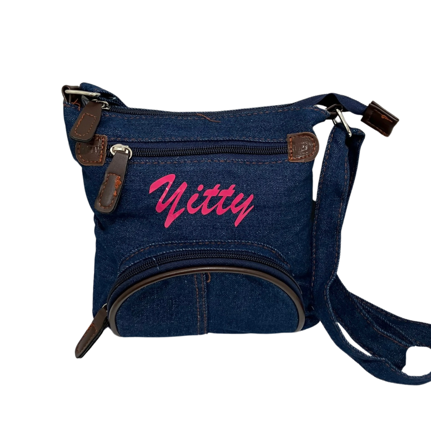 Denim Crossbody Bag